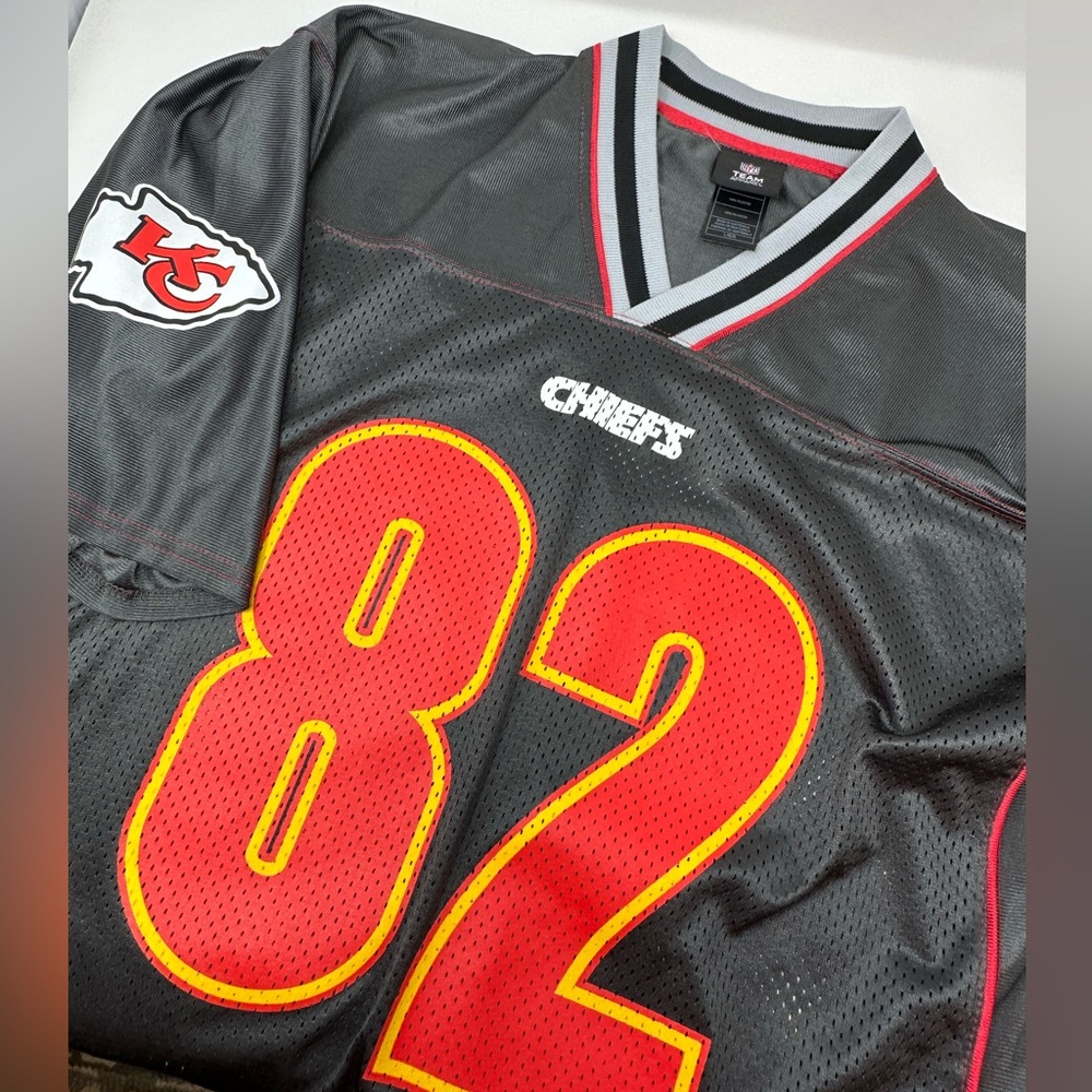Dwayne Bowe Kansas City Chiefs 82 Reebok 2011 NFL Team Apparel Jersey Mens Sz L
